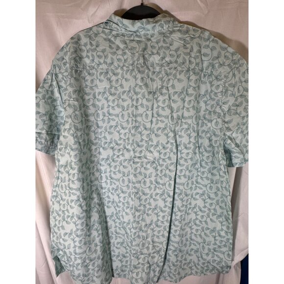 Levi's Men's Classic 1 Pocket Short Sleeve Shirt, Swirly Blue, Size XXL, NWT - Picture 5 of 5